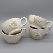 Coffee / tea cup - Christmas tree design