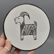 Decorative plate - Goat